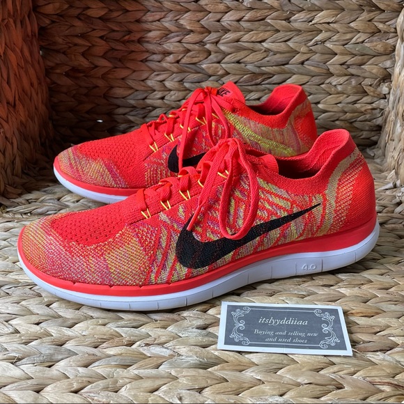 Nike Other - Nike Free 4.0 Flyknit Running Shoes